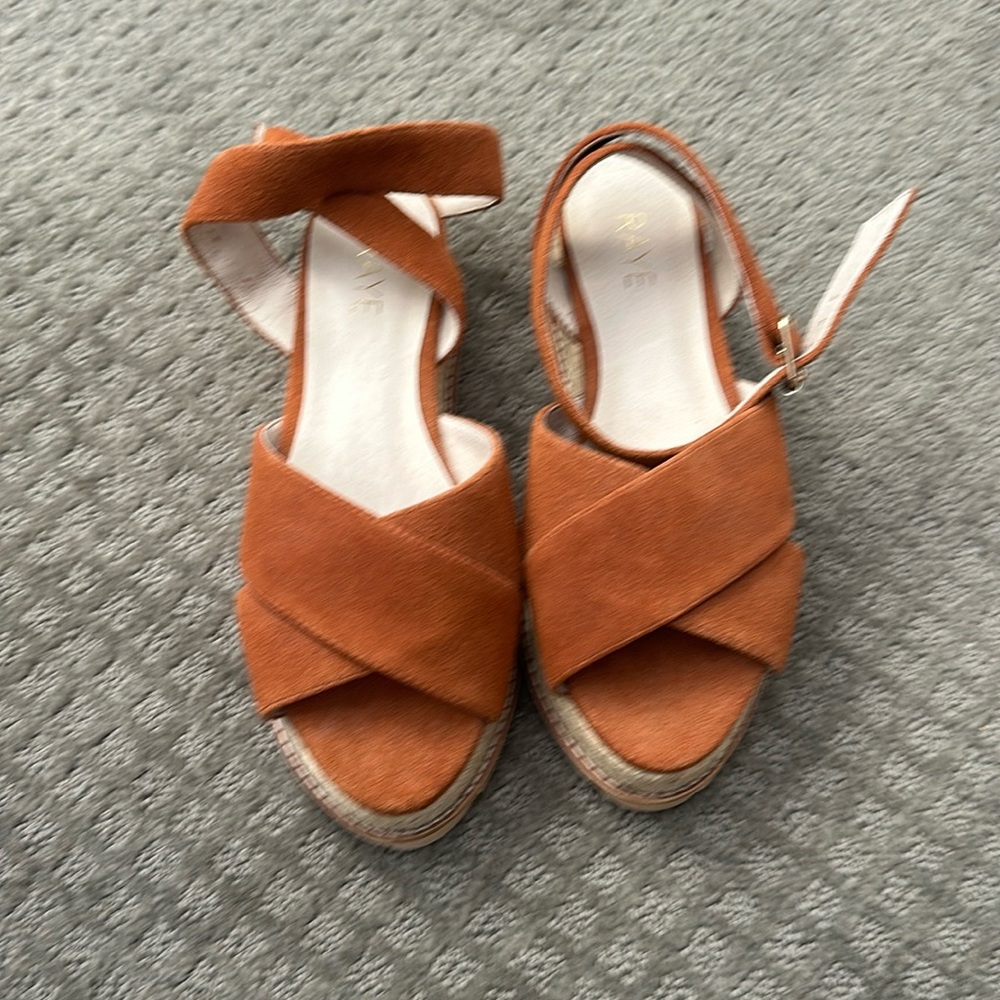 Raye Etoile Espadrille in Cognac